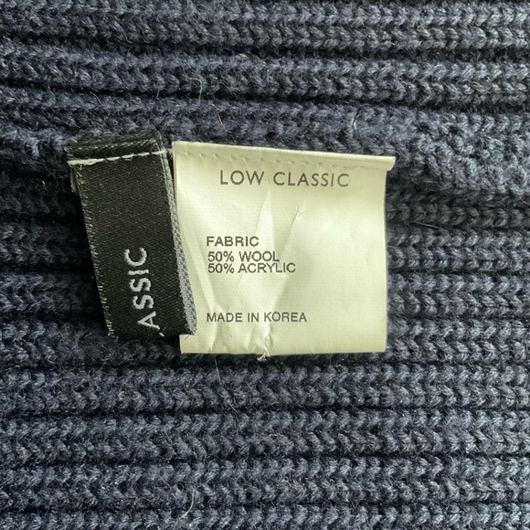 Low Classic navy knit midi skirt - Picture 8 of 8